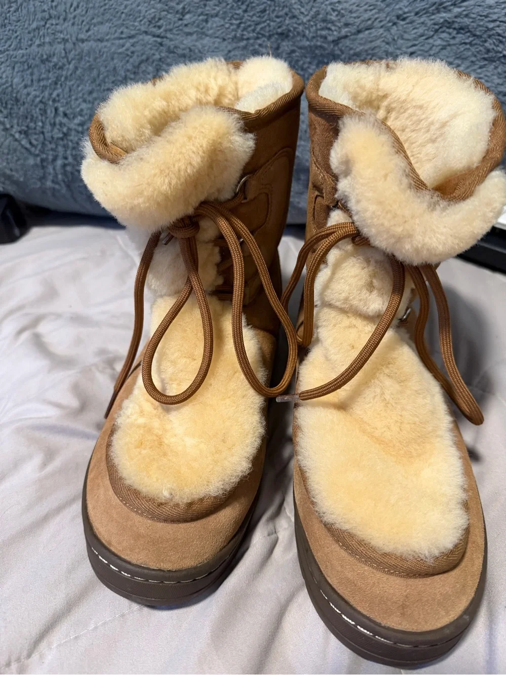 N/A cozy shearling